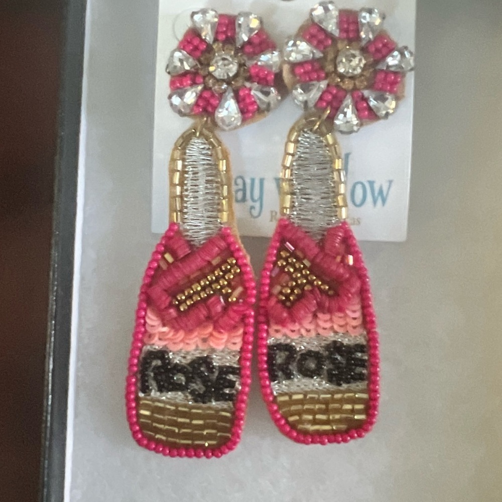 NWT Holiday Festive Handmade Earrings! - Picture 1 of 5